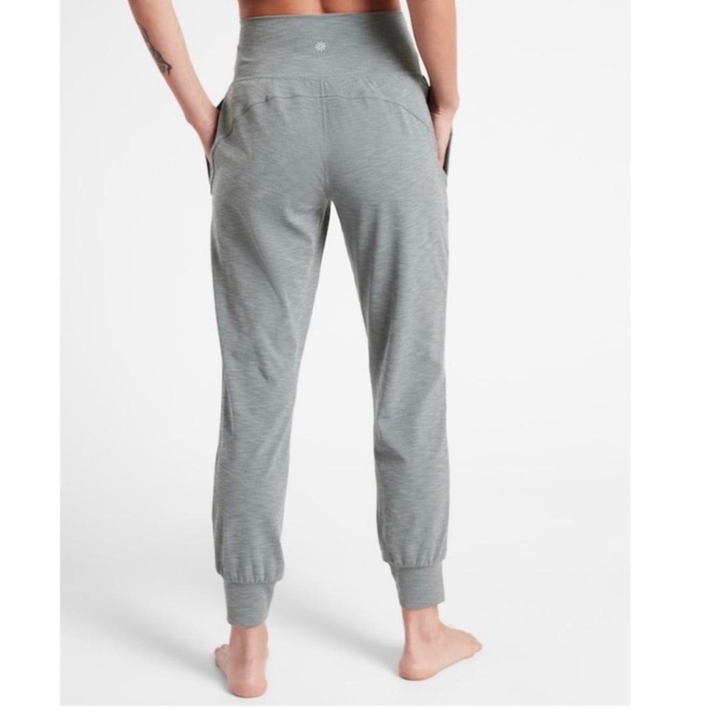 Athleta Salutation Jogger grey heather S Tall